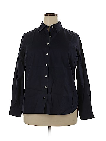 Lands' End Long Sleeve Button-Down Shirt (view 1)