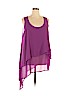 Boutique + 100% Polyester Purple Sleeveless Blouse Size 2X - photo 1