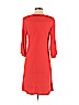 Diane von Furstenberg Red Casual Dress Size 4 - photo 2