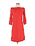 Diane von Furstenberg Red Casual Dress Size 4 - photo 1