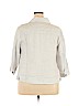 J.jill Ivory Denim Jacket Size 2X - photo 2