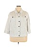 J.jill Ivory Denim Jacket Size 2X - photo 1