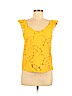 Monteau Yellow Sleeveless Top Size M - photo 1