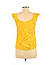 Monteau Yellow Sleeveless Top Size M - photo 2