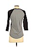 Hurley 100% Cotton Gray 3/4 Sleeve T-Shirt Size S - photo 2