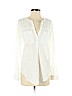Lucky Brand 100% Cotton White Long Sleeve Blouse Size XS - photo 1