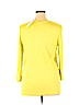Liz Claiborne 100% Rayon Yellow 3/4 Sleeve Top Size XL - photo 2
