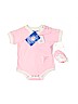 NFL 100% Cotton Pink Short Sleeve Onesie Size 6-9 mo - photo 1