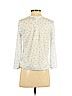 H&M 100% Polyester Ivory Long Sleeve Blouse Size XS - photo 2