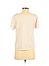 Ann Taylor LOFT 100% Cotton Tan Short Sleeve Blouse Size S (petite) - photo 2