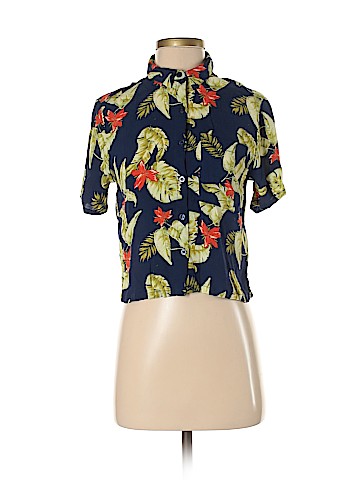 Forever 21 Short Sleeve Blouse (view 1)