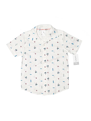 Carter's Short Sleeve Button-Down Shirt (view 1)
