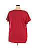 Torrid 100% Cotton Red Short Sleeve T-Shirt Size 4X Plus (4) - photo 2