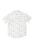 Carter's 100% Cotton White Short Sleeve Button-Down Shirt Size 4T - photo 2