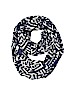 J.Crew Print Blue Scarf One size - photo 1