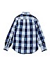 Crewcuts 100% Cotton Checkered-gingham Blue Long Sleeve Button-Down Shirt Size 12 - photo 2