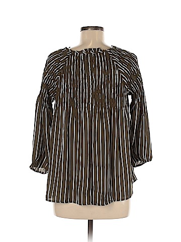 a.n.a. A New Approach 3/4 Sleeve Blouse (view 2)