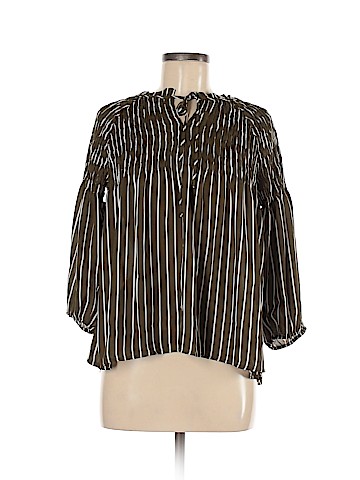 a.n.a. A New Approach 3/4 Sleeve Blouse (view 1)