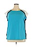 Jones New York Collection Blue Short Sleeve Top Size 2X - photo 1