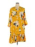 Old Navy 100% Rayon Yellow Casual Dress Size XXL - photo 1