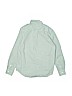 Ralph Lauren 100% Cotton Checkered-gingham Green Long Sleeve Button-Down Shirt Size 10 - 12 - photo 2