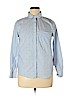 H&M Blue Long Sleeve Blouse Size 14 - photo 1