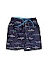 Old Navy 100% Polyester Print Blue Board Shorts Size 12-18 mo - photo 1