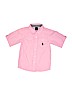 Polar Graphics U.S.A. Pink Short Sleeve Button-Down Shirt Size 5 - photo 1