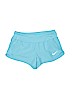Nike 100% Polyester Blue Athletic Shorts Size M - photo 1