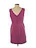 Ann Taylor LOFT Purple Casual Dress Size 8 (petite) - photo 2