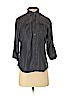 Foxcroft Gray 3/4 Sleeve Button-Down Shirt Size 2 (petite) - photo 1
