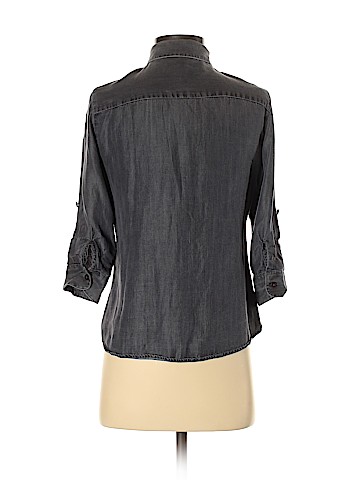 Foxcroft 3/4 Sleeve Button-Down Shirt (view 2)