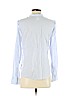 H&M 100% Cotton Blue Long Sleeve Button-Down Shirt Size 6 - photo 2