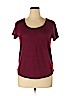 Mudd Burgundy Short Sleeve T-Shirt Size XL - photo 1