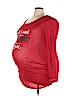 Motherhood Red Long Sleeve T-Shirt Size 3X - photo 1