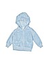 Carter's Blue Zip Up Hoodie 6-9 MO / 9 MO - photo 1