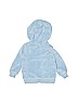 Carter's Blue Zip Up Hoodie 6-9 MO / 9 MO - photo 2