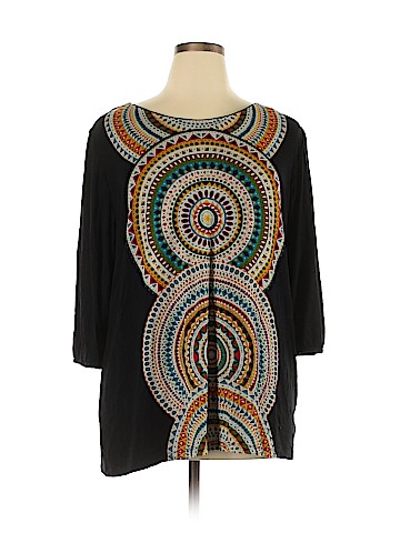 New Directions 3/4 Sleeve Top (view 1)