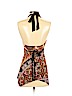 Heart Soul Brown Halter Top Size S - photo 2