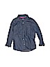 Cat & Jack 100% Cotton Blue Long Sleeve Button-Down Shirt Size 4T - photo 1