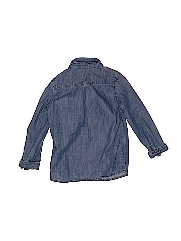 Cat & Jack Long Sleeve Button-Down Shirt (view 2)