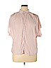 H&M L.O.G.G. 100% Cotton Pink 3/4 Sleeve Blouse Size 14 - photo 1