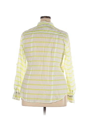 Lane Bryant Long Sleeve Button-Down Shirt (view 2)