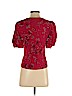 Madewell 100% Polyester Red Short Sleeve Blouse Size 0 - photo 2