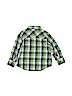 Old Navy Green Long Sleeve Button-Down Shirt Size 3T - photo 2