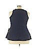 ELOQUII Blue Sleeveless Top Size 22 - photo 2