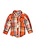 Old Navy Orange Long Sleeve Button-Down Shirt Size 3T - photo 1