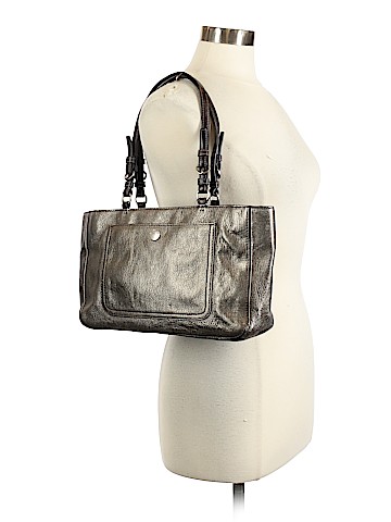 Coach Factory Leather Satchel (view 2)