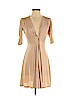 Topshop Tan Casual Dress Size 4 - photo 1