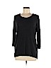 Babaton Black Silk Pullover Sweater Size M - photo 1
